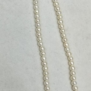 Collar de Perlas de Agua Dulce Pequeñas de 2.8-3.2mm, Redondas, Blancas y Rosas, Impecables, Suaves, de Calidad Natural, Perlas Sueltas - Product Image 5