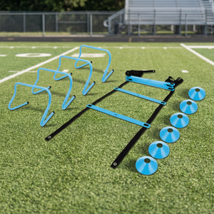 Equipo de Entrenamiento de Fútbol con Conos de Disco, Obstáculos de Velocidad y Escalera de Agilidad - Product Image 3