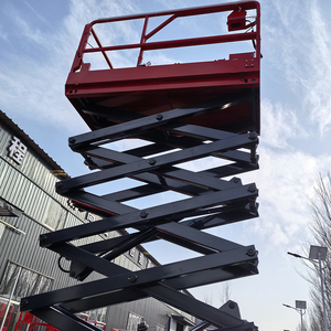 แพลตฟอร์มยกแบบกรรไกรไฟฟ้าเต็มรูปแบบ ประสิทธิภาพความปลอดภัยดีที่สุด สำหรับงานบนที่สูง แบบพับได้ - Product Image 5