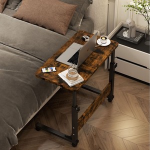 Bureau d'étude simple réglable en hauteur, table de chevet mobile, table pour ordinateur portable, table d'écriture de chevet pour dortoir, pour l'école - Product Image 2