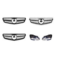 Kit carrosserie complet AMG de haute qualité pour conversion pré-LCI, kit carrosserie C63 pour Mercedes Benz Classe C W204 pré-2008-2010