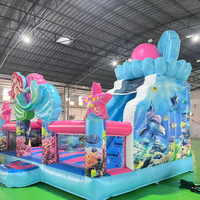 Château gonflable pour enfants, vente flash, qualité supérieure, PVC, château de saut gonflable