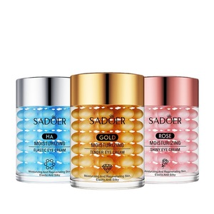SADOER 24K Gold Rose Hyaluronic Acid Hydrating Moisturizing Remove Dark Circles Brighten Skin <strong>Eye</strong> Cream - Product Image 1