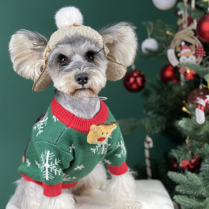 Hiver beaux vêtements <span class=keywords><strong>de</strong></span> Noël pour animaux <span class=keywords><strong>de</strong></span> compagnie S-2XL Chats et Chiens <span class=keywords><strong>Pull</strong></span> en tricot - Product Image 3