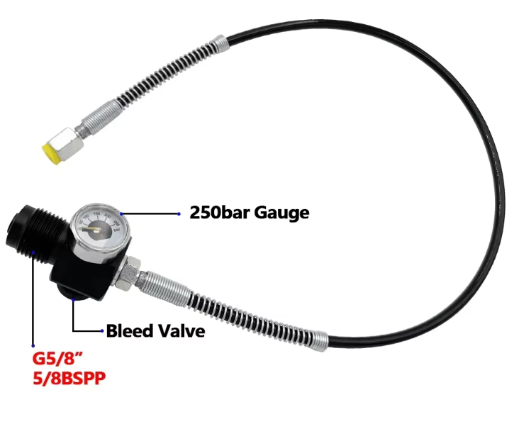 250bar gauge