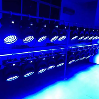 Nouvelle arrivée 36x18w RGBWA UV 6in1 DMX LED Wash Zoom lumière principale mobile avec étui