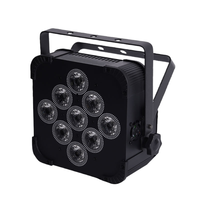 9*18W 9x18 RGBWA UV 6 en 1 Wifi inalámbrico batería LED Uplights para Navidad boda fiesta