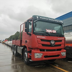 รถบรรทุกสินค้า FOTON แบบมีรั้ว 6x4 20 ตัน เครื่องยนต์ดีเซล ราคาโรงงาน ขาย - Product Image 4
