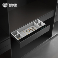 Caja Fuerte Oculta con Diseño Personalizado, Desbloqueo Inteligente, Pantalla Táctil LCD, Huella Dactilar y Contraseña
