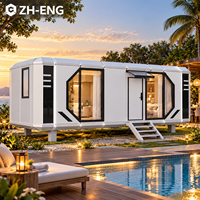 Cabine de couchage portable SA50 au design européen pour hôtels et bureaux, aménagement intérieur complet en polycarbonate et aluminium