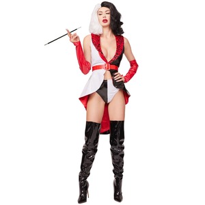 Disfraz <span class=keywords><strong>de</strong></span> Halloween para fiesta <span class=keywords><strong>de</strong></span> carnaval, disfraz <span class=keywords><strong>de</strong></span> Kuira, disfraz <span class=keywords><strong>de</strong></span> bruja en blanco y negro, disfraz <span class=keywords><strong>de</strong></span> payaso - Product Image 1