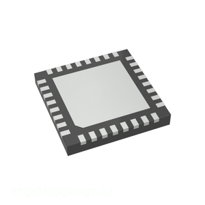 IC PMIC para Automoción WQFN 32, Gestión de Energía (PMIC) 32 WFQFN con Pad Expuesto, Distribuidor Autorizado RTQ6749GQW-QT-A2 - Product Image 1