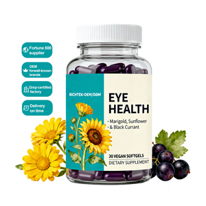 Suplemento de Cápsulas Blandas Herbales de Alta Calidad que Contiene Extractos Herbales de Aceite de Girasol y Cártamo, Sin GMO y Sin Gluten - Product Image 1