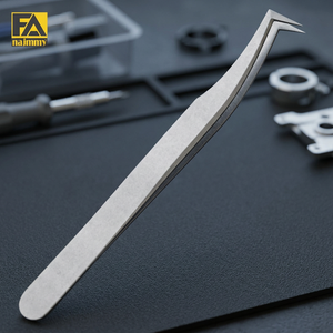 Forceps chirurgical manuel en acier inoxydable de style Dumont 6, instrument pour opération chirurgicale, classe I, certifié CE - Product Image 2