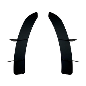 Diffuseur arrière Amp-Z noir mat pour Volkswagen Golf 6R Mk6R 2009-12, style tuning, lèvre arrière, aileron arrière - Product Image 1