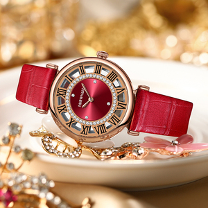 <span class=keywords><strong>Montre</strong></span> pour <span class=keywords><strong>femme</strong></span> Fairwhale, nouvelle <span class=keywords><strong>tendance</strong></span>, design diamant, bracelet en cuir, <span class=keywords><strong>montre</strong></span>-bracelet à quartz de luxe pour femmes - Product Image 5