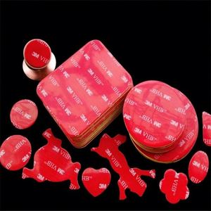 Muestra Gratuita de Adhesivos Impermeables de Doble Cara Sensibles a la Presión de la Marca TC, Personalizables en Color, Lavables y Reutilizables, de Acrílico - Product Image 2