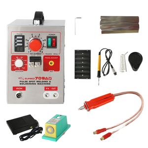 Soudeuse par points <span class=keywords><strong>SUNKKO</strong></span> <span class=keywords><strong>709AD</strong></span> d'occasion 110V 3.2KW avec stylo de soudage HB-70B pour machine de soudage par points 18650 - Product Image 1