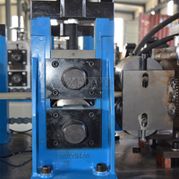 Machine de formage à froid à grande vitesse pour portes à enroulement automatiques, équipement de formage à froid pour portes à enroulement métalliques