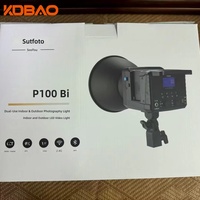 Lampe vidéo Kdbao Sutefoto P230BI & P100RGB & P100BI, éclairage photo pour caméra de streaming en direct avec CCT FX et fonctionnalités APP 2.4G