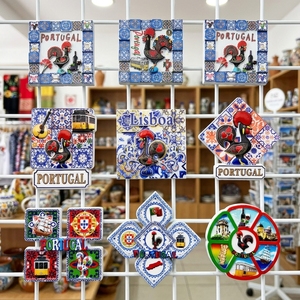 Imán Decorativo Conmemorativo de Turismo Impreso en 3D, Regalo Artesanal Portugués para Refrigerador, Comercio Electrónico Transfronterizo - Product Image 5