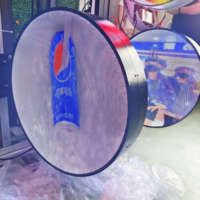 Écran rond Écran d'affichage à LED circulaire extérieur doux de logiciel de 500mm de diamètres
