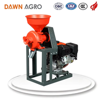 Moulin à maïs électrique DAWN AGRO 150 kg/h, broyeur de poudre fine, moulin à blé et riz à moteur, usage agricole
