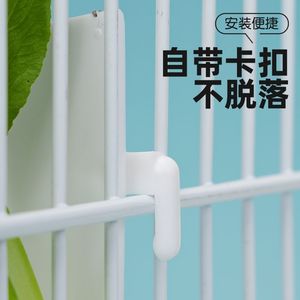Panier à fruits et légumes pour oiseaux, mangeoire suspendue pour cage, accessoire d'alimentation hygiénique pour oiseaux de compagnie - Product Image 3