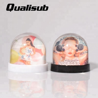 Cadres photo liquides Qualisub à prix d'usine, globes à neige par sublimation avec liquide