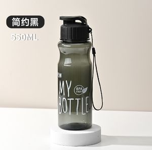 Portable <span class=keywords><strong>presse</strong></span> Flip Top Sports de plein air tasse d'eau tasse en plastique étudiant quotidien tasse d'eau de poche - Product Image 6