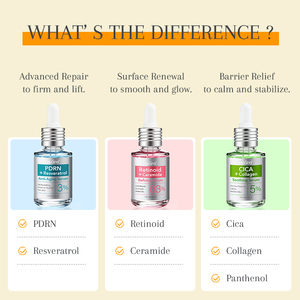 NUSPA Nouveauté Sérum Visage Apaisant au Collagène CICA Moins de Rougeurs Texture Plus Lisse Sérum de Beauté Quotidien pour Femmes - Product Image 3