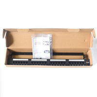 Panel Patch Jaringan 24 Port 48 Port Cat5e Cat6 Keystone UTP FTP Rak Mount Panel