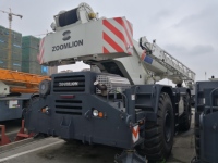 Grúa Todoterreno Hidráulica RT55 Nueva de 55 Toneladas, Altura Máxima de Elevación de 52.4 m, Maquinaria de Elevación para Construcción Fuera de Carretera