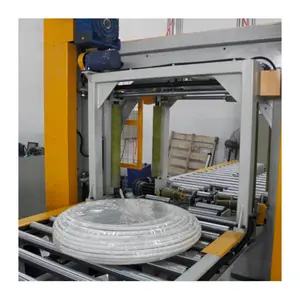 Horizontal Tires Wrapping Machine Stretch Film Packing Machine For Tires Supplier