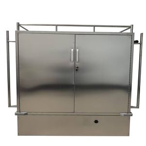 अपशिष्ट कपड़ों के लिए बाँझ-सीलबंद इलेक्ट्रिक हैंडकार्ट 304 स्टेनलेस स्टील सामग्री परिवहन अस्पताल कम डिलीवरी कार्ट - Product Image 1