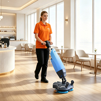 Laite T1 Nettoyeur de sols commercial portatif à eau froide, mini et compact, autoporté