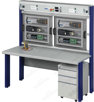 Sistema de Entrenamiento Práctico de Habilidades Eléctricas Profesionales, Kit de Entrenamiento de Cableado Eléctrico para Formación Profesional