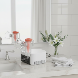 Perangkat Perawatan Hewan Peliharaan Elektrik TOP1 yang Dapat Digunakan Kembali, <span class=keywords><strong>Nebulizer</strong></span> Hewan dengan Termometer untuk Perawatan yang Menenangkan - Product Image 1