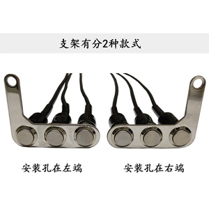 Motorola Motorcycle <b>Switch</b> Accessories Stainless Steel Bracket <b>Waterproof</b> Headlight Turn Signal Ignition Hazard <b>Light</b> Function - Product Image 4