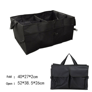 لطي المقعد الخلفي سيارة المنظم صندوق تخزين التمهيد سيارة جذع المنظم - Product Image 3
