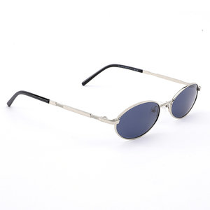 <span class=keywords><strong>Gafas</strong></span> <span class=keywords><strong>de</strong></span> <span class=keywords><strong>sol</strong></span> <span class=keywords><strong>de</strong></span> moda <span class=keywords><strong>de</strong></span> metal ovaladas pequeñas para <span class=keywords><strong>mujer</strong></span> con lentes <span class=keywords><strong>polarizadas</strong></span> y % UV 400 - Product Image 2