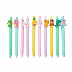 ปากกาเจลลายการ์ตูนน่ารักสำหรับเด็กขนาด0.5มม. สีดำแดงหมึกพลาสติกนักเรียนปากกาอัดสำหรับโรงเรียนเป็นของขวัญส่งเสริมการขายสำหรับนักเรียน - Product Image 1