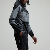 Veste softshell pour homme, extensible dans 4 directions, résistante à l'eau, confortable, tissée, pour la randonnée et le trekking