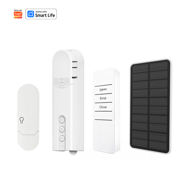 Tuya WiFi Motorized Roller Blinds Smart Life APP & Voice Remote Control Battery Powered Window Shades Shutter for Indoor Use