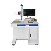 Nouvelle machine de marquage laser à fibre de bureau 20W 30W 50W 60W 100W pour bouteilles et tasses en acier inoxydable BMP/DXF/AI/DWG/DST CNC Écologique