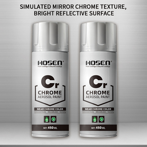 HOSEN Chrome Coating Aerosol <b>Spray</b>, Metal Color Restoration & Anti-Rust Shield - Product Image 3