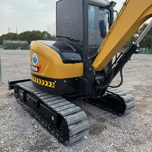 Used Sany 55u Hydraulic Crawler <b>Excavator</b> Mini Secondhand <b>Excavator</b> SY35 SY55 SY75 Digging Core Components Motor Engine Pump - Product Image 4