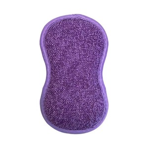 Nouveau produit : Éponge de nettoyage de cuisine <span class=keywords><strong>double</strong></span> <span class=keywords><strong>face</strong></span> à <span class=keywords><strong>double</strong></span> effet en mousse haute densité en forme de 8, éponge à bords compressés - Product Image 4