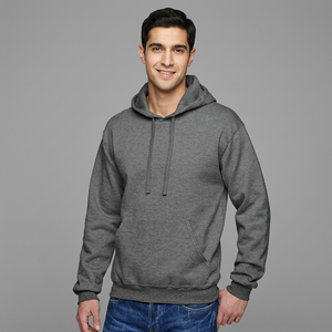 Nouvel arrivage : Sweat à capuche surdimensionné personnalisé 100 % coton molletonné, idéal pour l'automne et l'hiver, style vieilli, confortable et élégant - Product Image 1