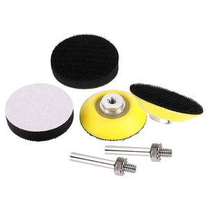 <span class=keywords><strong>2</strong></span>/<span class=keywords><strong>3</strong></span> inci <span class=keywords><strong>Hook</strong></span> & <span class=keywords><strong>Loop</strong></span> pengamplasan bantalan 1/4 inci Shank amplas cakram bantalan adaptor untuk Air Die Grinder Sander alat Rotary - Product Image 6